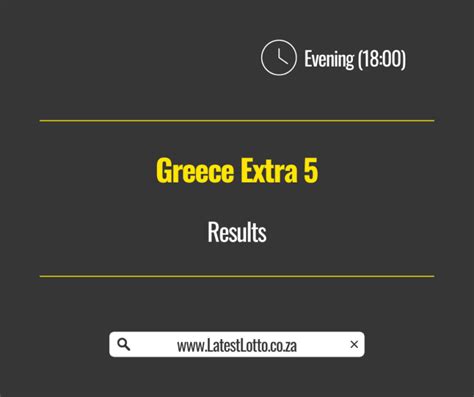 greece extra 5 evening 5/35|Extra 5 Results .